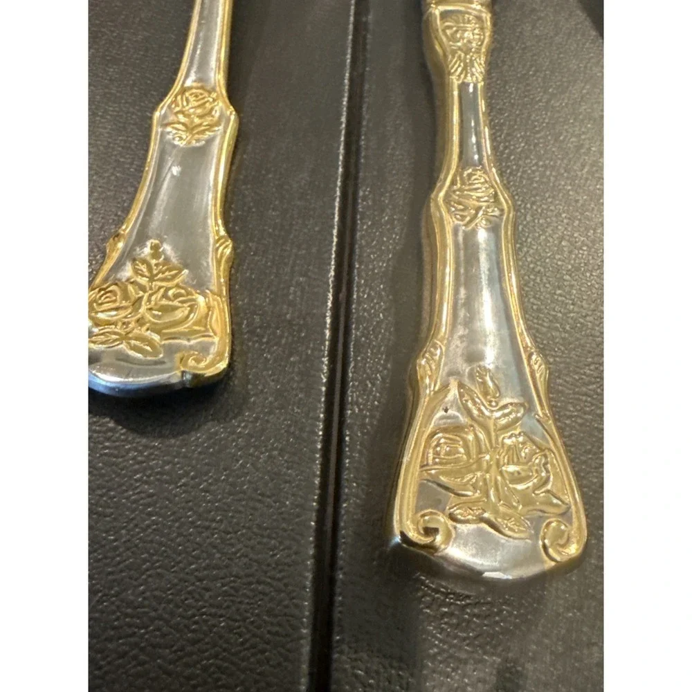 Royal Albert Old Country Rose 6‎ Piece 18/10  Stainless Steel Hostess Set